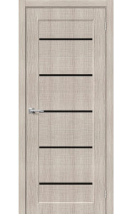 Межкомнатная дверь Мода-22 Black Line, цвет Cappuccino Melinga Межкомнатная дверь Мода-22 Black Line, цвет Cappuccino Melinga